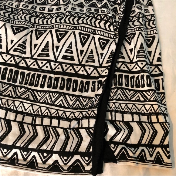 Faux Wrap Tribal Aztec Skirt - Picture 2 of 4